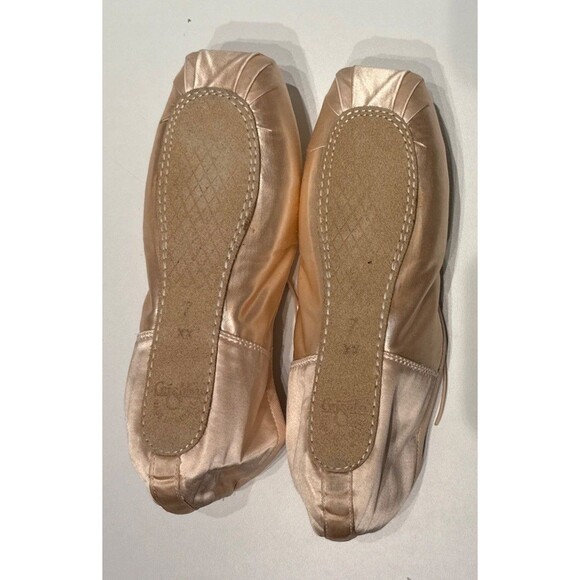 GRISHKO 2007 PRO Flex POINTE Ballet SHOES Women’s Size 7 Width 2X Russia Made - Picture 5 of 6